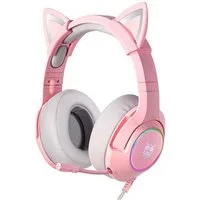 ONIKUMA ONIKUMA K9 Pink RGB Gaming Headset On-Ear-Kopfhörer