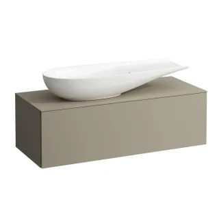 LAUFEN Waschtischunterschrank und Waschtischplatte ALESSI 500x1200x370 H4303220972701