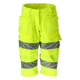 MASCOT Damen Shorts, lang ACCELERATE SAFE Hi-vis Gelb 42 - 19248-510-17-C42