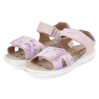 Superfit Sandalen SPARKLE - Gr. 27 - Rosa - Leder und Synthetik