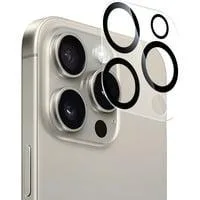 NEVOGLASS 3D Kameraschutzglas, Schutzfolie transparent/schwarz, iPhone 17