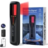 SpionProfi Überwachungskamera Zubehör Detektor Kamera Mini Überwachungskamera Finder Wanzen Gps Ortungsgerät (1-tlg., Detektor für Wanzen Spycam Versteckte Kamera Gps Tracker uvm)