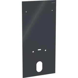 Geberit Frontverkleidung zu Monolith Sanitär- modul für Wandbidet 101cm Glas schwarz, 242668SJ1 242668SJ1