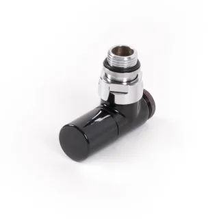 Terma Regel-Eckventil CYLINDER; GZ 1/2"-GZ 24-19; schwarz; (V30110E9005), TGZRCZ001, Schwarz TGZRCZ001