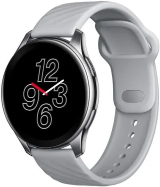 OnePlus Watch [inkl. Kunststoffarmband moonlight silber] 46mm Edelstahlgehäuse silber