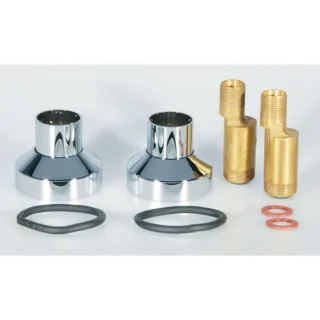 Ideal Standard S-Anschluß, Chrom A961893AA absperrbar/verdeckt, chrom
