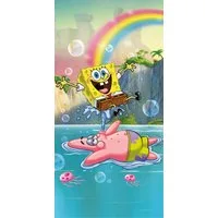 Spongebob Schwammkopf Strandtuch Spongebob Badetuch Handtuch Strandtuch 70 x 140 cm