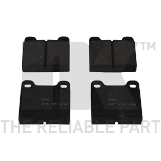 NK Bremsbel?ge hinten Alfa Romeo Audi Mercedes Peugeot Rover Volvo