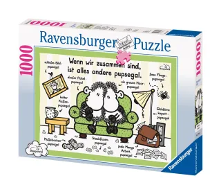 Ravensburger Puzzle 15789 - Sheepworld: Pupsegal [1000 Teile]