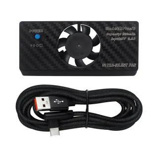 Camera Cooling System Ultra Quiet Live Broadcast Radiator Cooling Fan Radiator with Built-in Battery for A7M3 A6400 A600