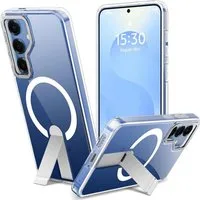 CoolGadget Handyhülle für Samsung Galaxy S25 Ultra 6,9 Zoll, TPU Schutz Hülle Metall Ständer aufklappbar Hülle für Magsafe Zubehör