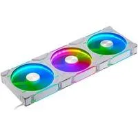 D30-140 PWM Regular DRGB, Gehäuselüfter weiß, 3er Pack, 140 mm