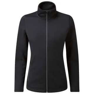 Premier Womens/Ladies Sustainable Zipped Jacket (Schwarz)