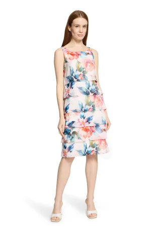 Vera Mont - Cocktailkleid Rosé/Red - Gr. - 38