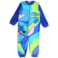 Lilo & Stitch Fleeceoverall Stitch (1-tlg) Kinder Jumpsuit Schlafoverall Gr. 92 - 128 cm