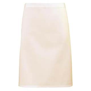 Premier - Herren/Damen Unisex Taillenschürze "Colours Collection" (Natürlich)