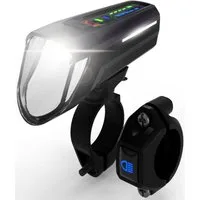 FISCHER Fahrrad Fahrrad-Frontlicht LED-Akku Frontlicht 100 Lux Fernlicht