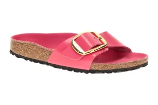 Birkenstock Damen Pantoletten Madrid Big Buckle 1031844 Pink high shine fuchs...