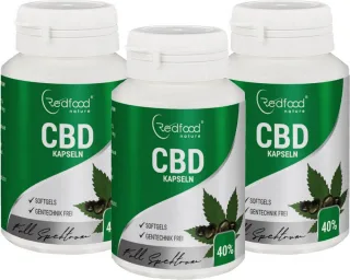 Angebot* 3 x CBD Kapseln 40%