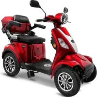 Rolektro Elektromobil Rolektro E-Quad 25 V.3, Lithium Akku, 25 km/h, (mit Topcase)
