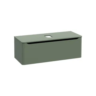 VitrA New Integra Round Waschtischunterschrank für Aufsatzwaschtisch mit 1 Vollauszug Matt,70064 70064