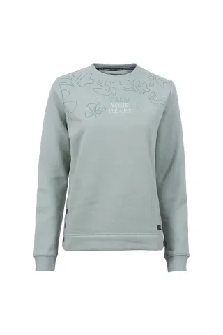 squesto - Sweatshirt 1/1 green tint - Gr. - 44