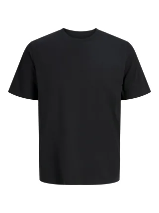 JACK&JONES - JJEORGANIC BASIC TEE SS O-NECK NOOS Black - Gr. - M