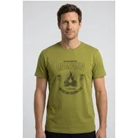 Icepeak T-Shirt MOSBACH mit Print, aus Baumwolle, klassischer T-Shirt-Schnitt
