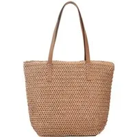 Zaewry Strandtasche mit reißverschluss, Große Strandtasche für Damen, Umhängetasche, Schultertasche Elegant Handtasche Shopper Tasche