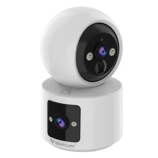 Vstarcam CB90DR 3MP HD Dual Lens Wireless Security Camera WIFI Color Night Vision PIR Human Detection Two Way Audio 5000