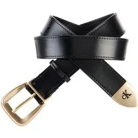 Calvin Klein Ledergürtel HW END TIP BUCKLE BELT 30MM Regular fit und größenverstellbar
