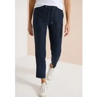 CECIL Stoffhose Style Tracey im Casual Fit und aus Leinen