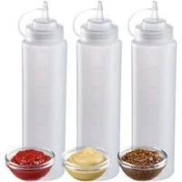WESTMARK Dressing Shaker 3 Quetschflaschen, 700 ml, PP, PE