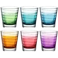 LEONARDO Cocktailglas Leonardo Trinkgläser Vario Bunt Klein (6-teilig)