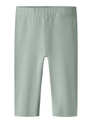 NAME IT - NMFVIVIAN CAPRI LEGGING aqua gray - Gr. - 110