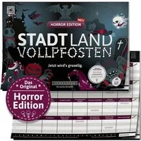 Denkriesen Spiel DENKRIESEN - STADT LAND VOLLPFOSTEN® - HORROR EDITION - "Jetzt...