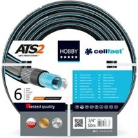 Cellfast Gartenschlauch 16-221 Hobby 6-lagiger Gartenschlauch ATS2 3/4" 50m