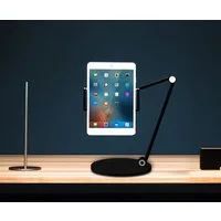 YOZI Tablet-Halterung Handy Tablet Halterung Ständer aus Alu 360° drehbar, (verstellbar & 360° drehbar & Schwenkarm)
