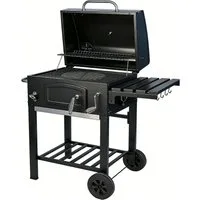 El Fuego Holzkohlegrill Holzkohlegrill "ONTARIO 2" von El Fuego®, inkl. Rost-in-Rost-System
