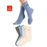 H.I.S Socken (Packung, 4-Paar) ohne einschneidendes Bündchen