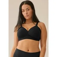 Naturana Soft-BH Smoothing flache nahtlose Abschlüsse, breites Unterbrustband, ohne Bügel, basic