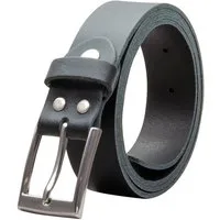 COLOGNEBELT Ledergürtel OM39-SL-Schwarz MADE IN GERMANY, Schwarz Kürzbar, 100 % Echtleder, Unisex