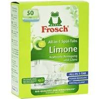 FROSCH Limone Spülmaschinentabs (All-in-1, 50 Tabs)