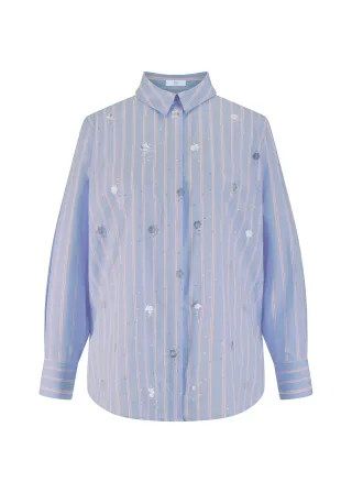 RIANI - Bluse breeze patterned - Gr. - 38