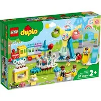 LEGO® LEGO® Duplo 10956 Erlebnispark Konstruktionsspielsteine, (95 St)