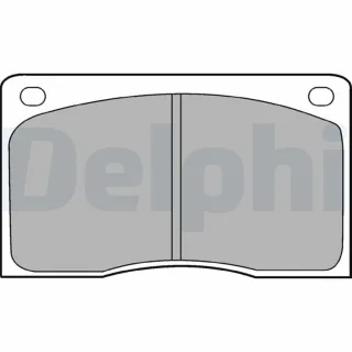 Delphi Bremsbel?ge vorne Jaguar Xj Xjsc Renault Master