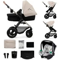 Kinderkraft Kombi-Kinderwagen MOOV 2 Air 3IN1, (Set), mit Luftreifen
