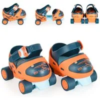 Byox Rollschuhe Rollschuhe Scooper Skates, Bremse vier Räder Kunststoffrollen ab 3 Jahren