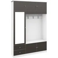 borchardt Möbel Garderobenschrank Kompakta Höhe 202 cm