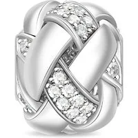 Gnoce Bead Gnoce Charm Zirkonia-Knoten BSCS55